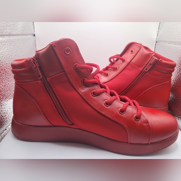 Womens Call it Spring red high top Sneakers size 7 - Picture 7 of 16